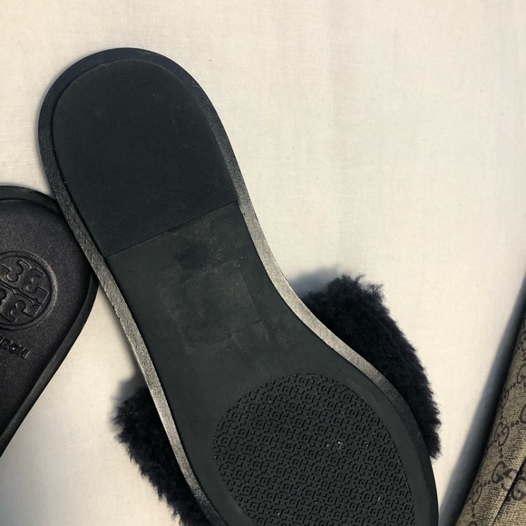 Tory Burch black with stones very nice slipper size 7NEW NEVER WORN - Picture 7 of 7